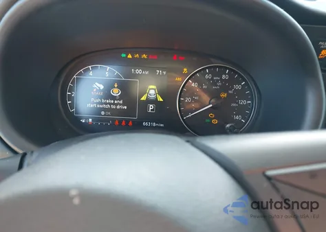 2023 Nissan Kicks Sr Xtronic Cvt z USA, uszkodzony, nr VIN 3N1CP5DV9PL553614